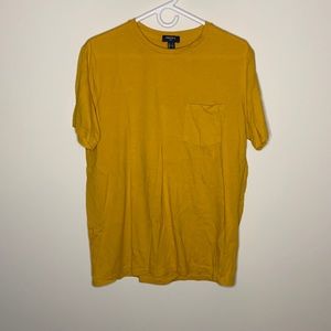 Yellow pocket tee